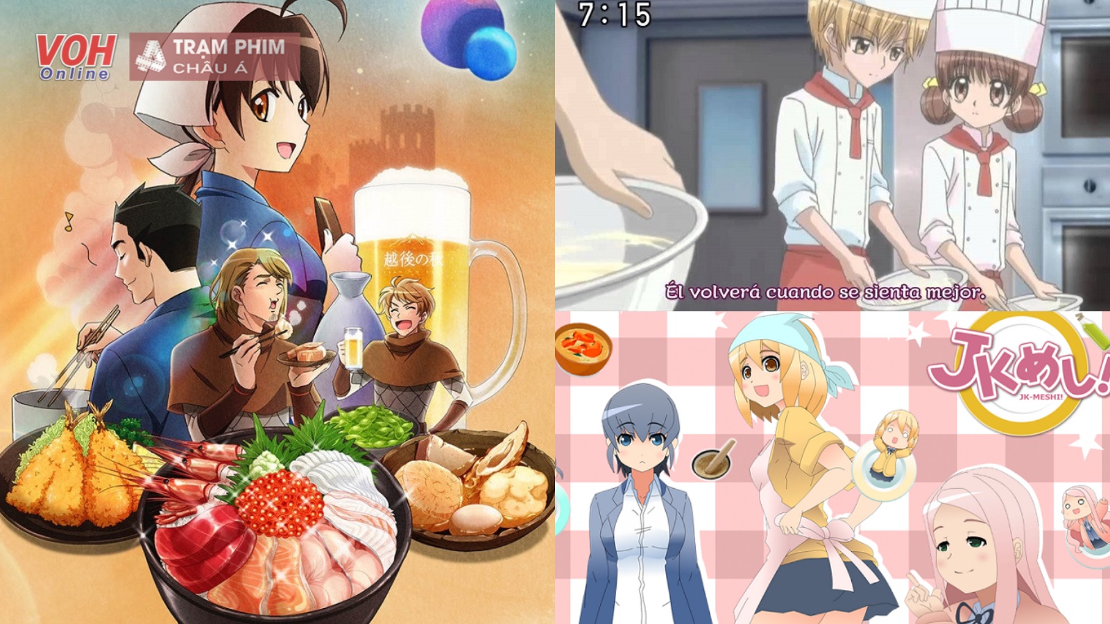 Tổng hợp 15 bộ anime nấu ăn hay và hấp dẫn nhất mà ai cũng nên thử xem một  lần