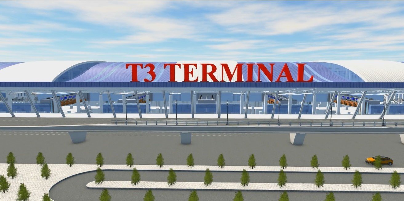 Quy hoạch bổ sung nhà ga T3 ở phía nam với công suất đáp ứng 20 triệu khách