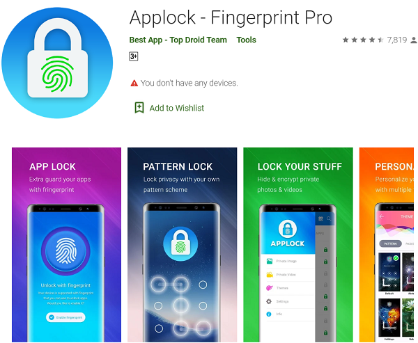 Các Apps tốt nhất dùng để khóa ứng dụng điện thoại Android