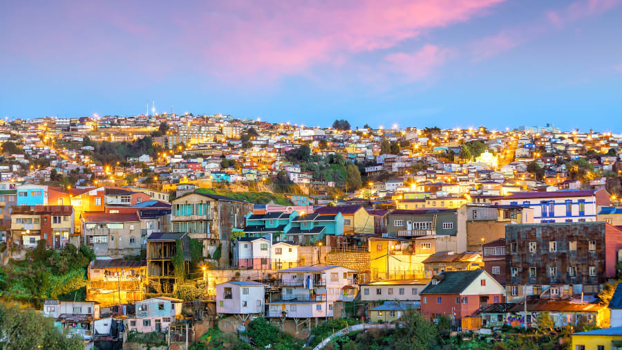 Chile: Santiago, Valparaiso