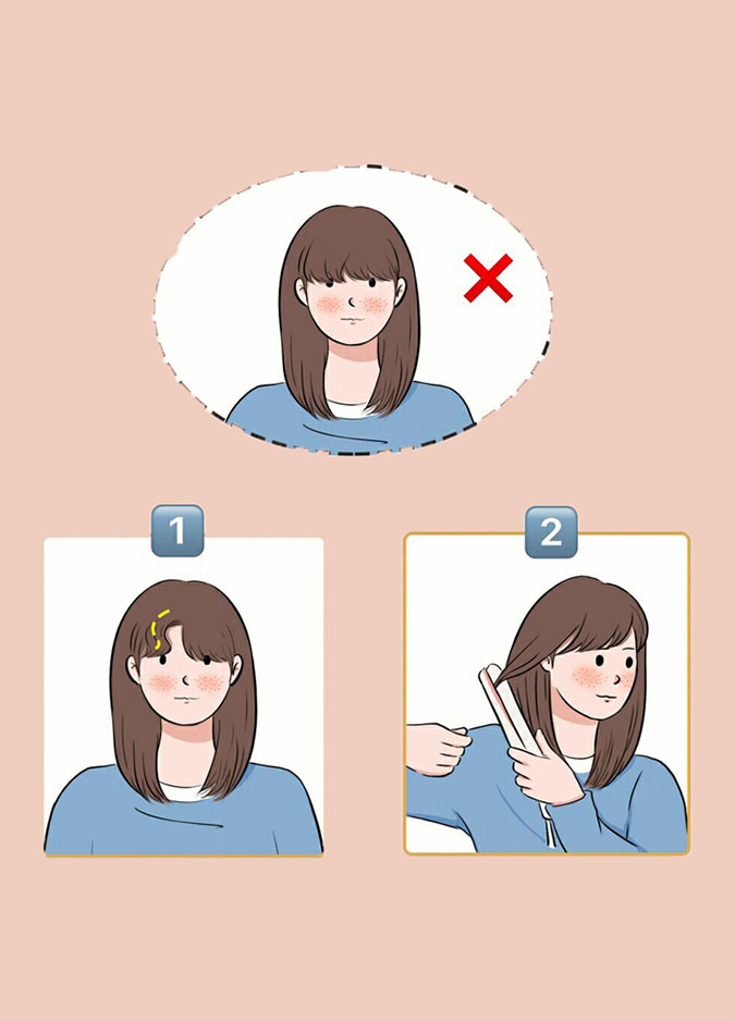 4 vấn đề ai cũng gặp phải khi để tóc mái và cách xử lý 10