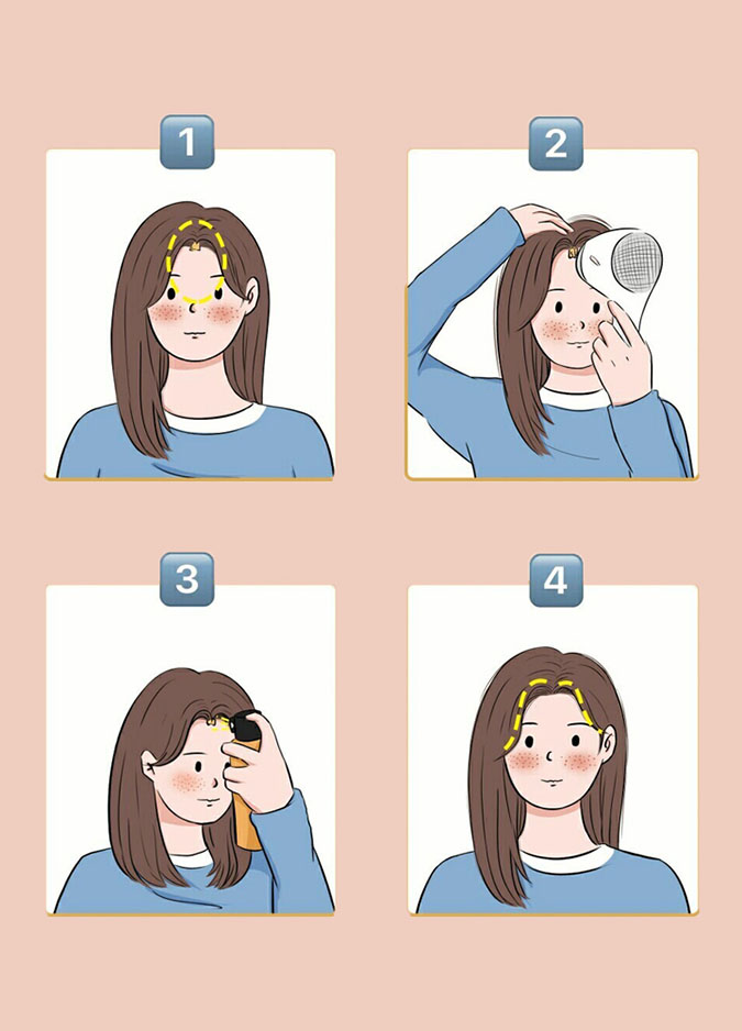 4 vấn đề ai cũng gặp phải khi để tóc mái và cách xử lý 5
