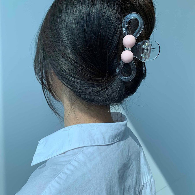 Kẹp tóc dài Hàn Quốc ‘xinh ngất’ và cách tạo kiểu tóc thanh lịch, trendy 13