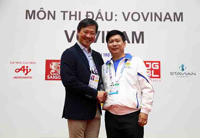 Dr. Mai Huu Tin, President of the World Vovinam Federation 