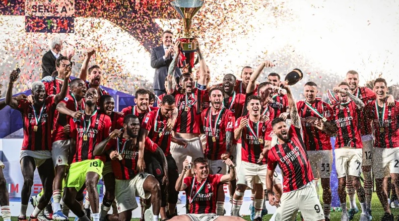 Milan win Serie A title after 11-year wait - Inter finish second to become ex-kings