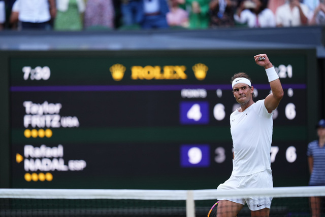 Nadal returns to semifinals Kyrgios - Halep 2022 Wimbledon semifinals vs Rybakina