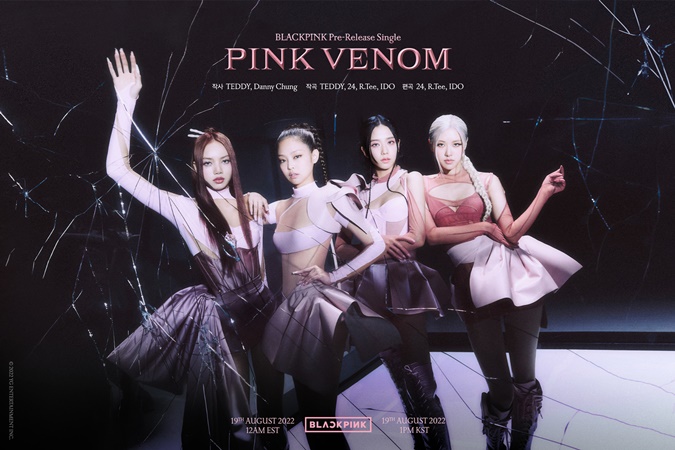 BLACKPINK 為宣傳歌曲 Pink Venom 5 開展 Light Up The Pink 活動
