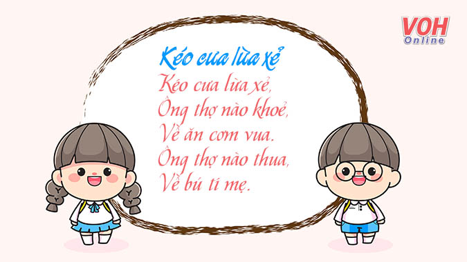 Đồng dao là gì? 50 bài đồng dao Việt Nam cho bé mầm non hát khi chơi trò chơi dân gian 25