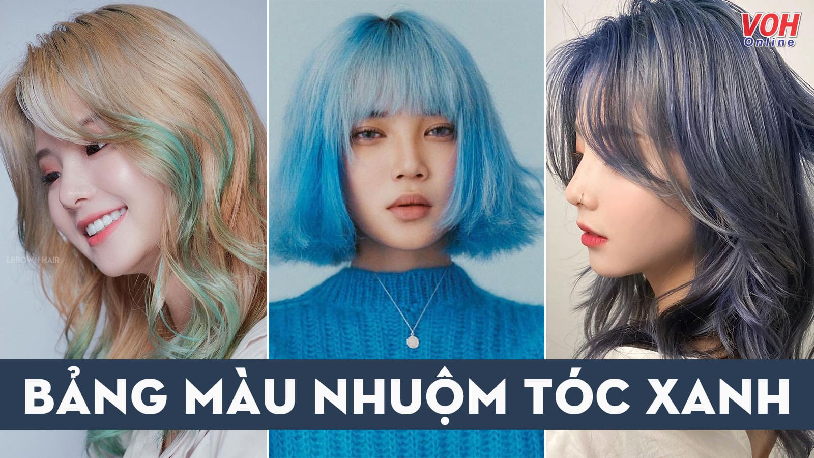 Top 79 về nhuộm tóc màu xanh dạ quang  damrieduvn