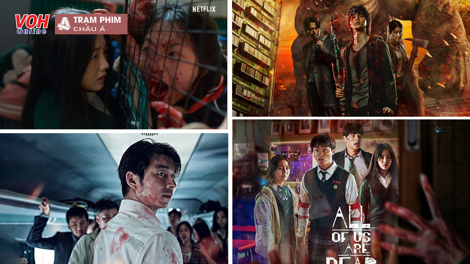 Top 16 bộ phim zombie Hàn Quốc hay nhất mọi thời đại
